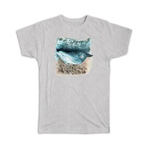 Dolphin Watercolor Art Print : Gift T-Shirt Ocean Water Animal Nature Lover Ston - £14.38 GBP