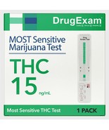 1 Pack - DrugExam Made in USA Most Sensitive Marijuana THC 15 ng/mL Sing... - €13,47 EUR