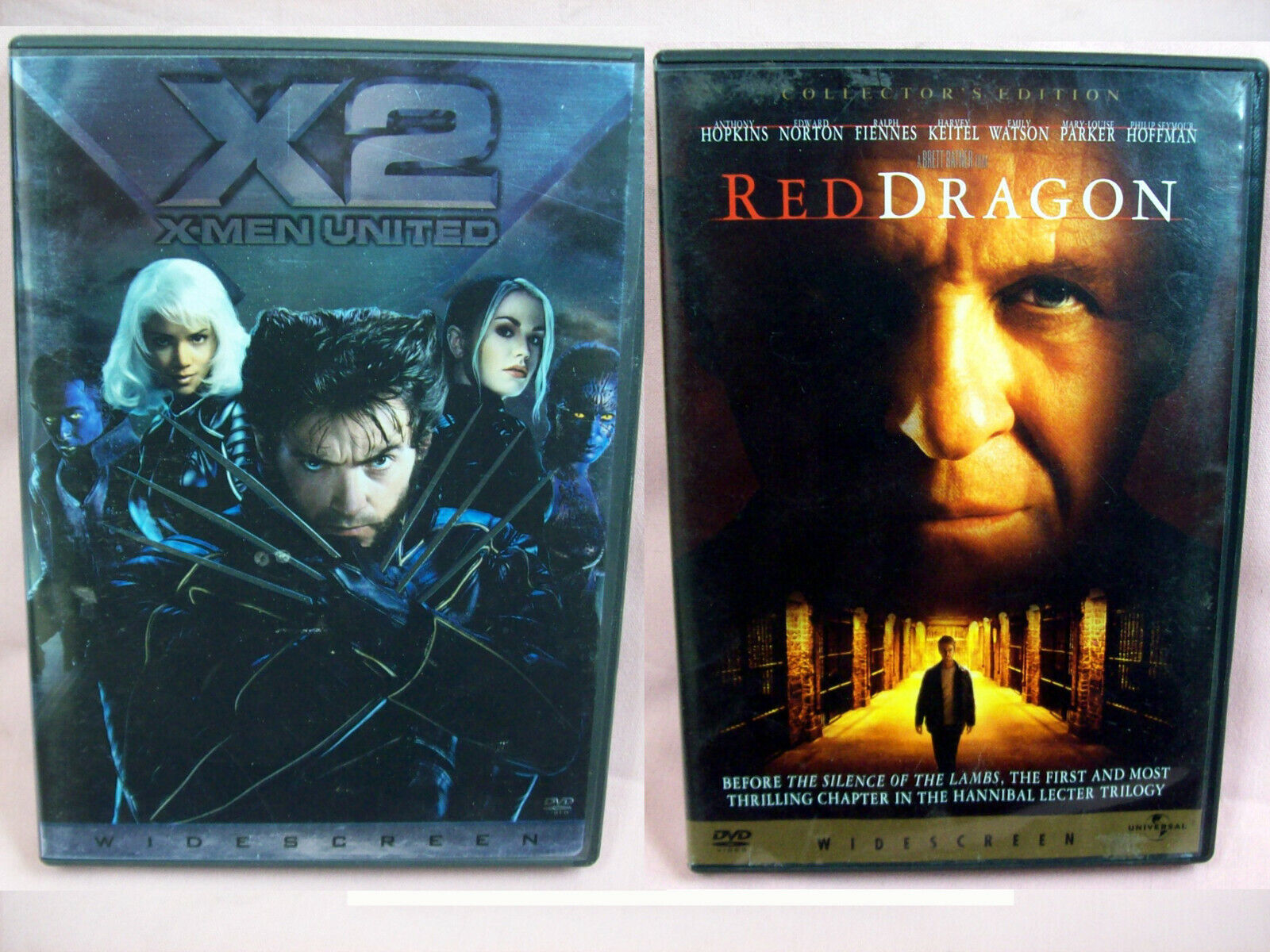 Primary image for X2 X-Men United & Red Dragon 2 DVDs Great Cond