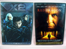 X2 X-Men United &amp; Red Dragon 2 DVDs Great Cond - £11.74 GBP