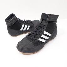 Adidas HVC 2 Youth Wrestling Shoes Sneakers L Black White AQ3327 | Boy’s... - $30.84 CAD
