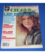 Led Zeppelin Robert Plant Circus Magazine Vintage 1979 REO Speedwagon  - £19.80 GBP