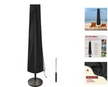 Durable 420D Waterproof Patio Umbrella Cover with Easy Zipper &amp; Drawstring - $20.74