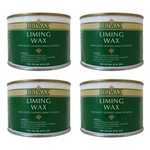 Briwax Liming Wax, 8 Ounce (Pack of 4) - £94.36 GBP