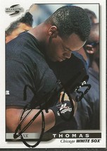 Frank Thomas 1996 Score Autograph Card #21 JSA White Sox - £46.71 GBP