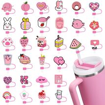 Ibuclein 30PCS Pink Girl Cover Cap for Stanley 40oz Cup Straw Toppers PVC - $250.37 MXN Ibuclein 30PCS Pink Girl Cover Cap for Stanley 40oz Cup Straw Toppers PVC - $250.37 MXN