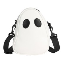 Unisex Halloween Cartoon Ghost Pu Crossbody Bags For Men Tote Shoulder Women Gir - £59.06 GBP