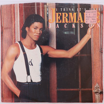 Jermaine Jackson – I Think It&#39;s Love / Voices In The Dark 1986 45 rpm 7&quot; Record - $5.54