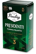 Paulig Presidentti Dark Roast Filter Ground Coffee 500g, 6-Pack - $101.97