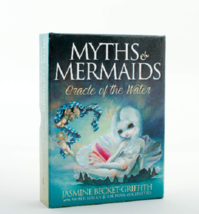Myths &amp; Mermaids: Oracle Of The Water Tarot Card Deck &amp; Booklet Set Blue Angel - £155.80 GBP