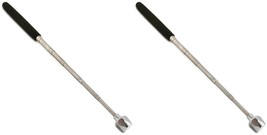 Telescoping Magnetic Pick Up Tool 7 1/2&quot;-33&quot; Mechanic Craft Workshop Pack of 2 - £10.04 GBP