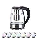 KTAXON ~ 1.8 Liter Glass Electric Kettle ~ LED Light ~ Water Heater ~ Co... - $89.47 CAD