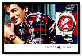 Tommy Hilfiger Watches Man with Football 2-Page Vintage 2002 Print Magazine Ad - £9.81 GBP