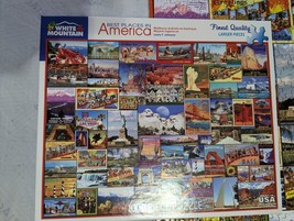 White Mountain Best Places in America Jigsaw Puzzles 1000 Pcs - £9.99 GBP