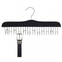 Only Hangers Black Wooden Multi Belt Hanger - $16.42