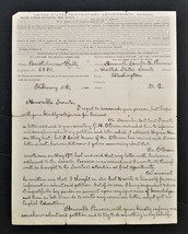 1911 antique LETTER levenworth penitentiary ks BART RULLI to PENROSE for... - £53.93 GBP
