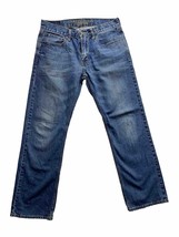 American Eagle Jeans Mens 31 30 Medium Wash Original Straight Blue - £20.33 GBP