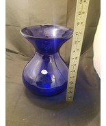 Cobalt Blue Vase ,Hand Made In Poland Vase Wanda Art Vase - £21.21 GBP