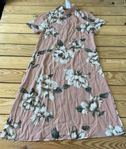 pink + sophie NWT $46.50 women’s floral mock neck dress Size size S Mauve H12 - £10.54 GBP