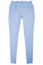 Club Monaco Womens Light Blue Lidiane Cropped Leggings Yoga Pants Sz S 6... - $24.31