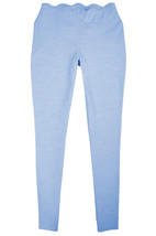 Club Monaco Womens Light Blue Lidiane Cropped Leggings Yoga Pants Sz S 6281-9 - £19.47 GBP