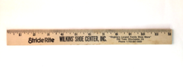 Vintage Stride Rite Wilkins&#39; Shoe Center Wood Ruler Wooden Advertising Virginia - $15.00