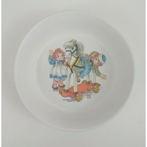 Vintage 1969 Oneida Deluxe Raggedy Ann &amp; Andy With Horse Bowl 6.5&quot; # 3243 - £7.57 GBP