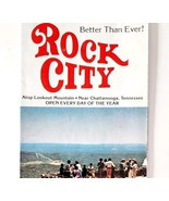 1970s Rock City Chattanooga Tennessee Appalachian Mountains Brochure Vin... - $33.94 CAD