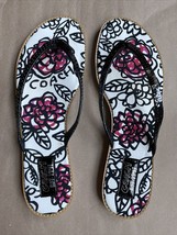 Coach Flip Flop Sandals Size: 11 M New Strap Black Margo - $130.00