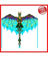 Family-Friendly Green Dragon Kite - Vivid Design 33&quot; x 51&quot; Kite for Outd... - $530.50 MXN