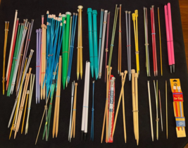 Approx. 100 Knitting Needles - Large Lot - £111.69 GBP