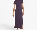 NIKE WOMEN SPORTSWEAR ICON CLASH DRESS 100% Cotton RAISIN/ MANGO size XS, S - £39.48 GBP