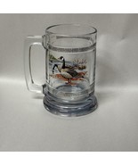 Vintage Princess House Canada Goose Geese Crystal Beer Stein Mug Handle - $20.37 CAD