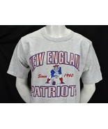 Vintage Champion New England Patriots T Shirt NWT Deadstock 90s Med - $67.63 CAD