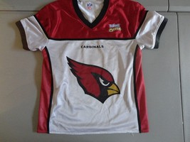 Arizona Cardinals Reversible Flag Football NFL Screen Jersey Fits Adult S NICE - £16.61 GBP