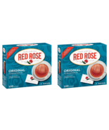 Red Rose Original Premium Blended Black Tea 100 ct (LOT of 2) 6/2022 + F... - £15.71 GBP