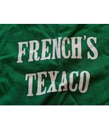Vintage 1970&#39;s French&#39;s Texaco Petroleum Gas Vert T-Shirt Russel USA XL - €52,71 EUR