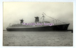 pf6378 - French CGT Liner - France , built 1961 renamed Norway - photograph - £1.99 GBP