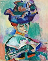 Art Woman with a Hat by Henri Matisse. Oil Painting Giclee Print Canvas - £6.86 GBP+