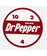 Dr. Pepper 10 4 2 Retro Round Premium Promo Coaster set of 2 - £5.30 GBP