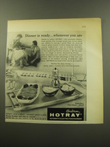 1959 Salton Patio Master Hotray Ad - Dinner is ready.. whenever you are - £14.50 GBP