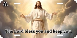 Jesus Christian The Lord Bless You Personalization Metal License Plate A - £10.86 GBP+