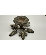 Brass Grapes/Pine Cone Leaf Candle Stick Holders, Christmas - $12.63 CAD
