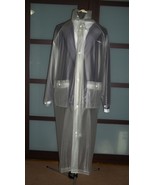 American Psycho Clear Raincoat Patrick Bateman Costume Vinyl Rain Coat +... - £31.46 GBP