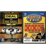 2 Packs of Card Games, (1) Deal or No Deal &amp; (1) Family Feud. New Travel... - £11.33 GBP