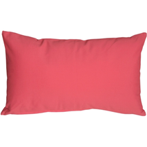 Caravan Cotton Pink 12x19 Throw Pillow, Complete with Pillow Insert - £20.93 GBP