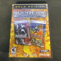 Supreme Commander Gold Edition PC Video Game Forged Alliance, Supreme Alliance 2 - £11.87 GBP