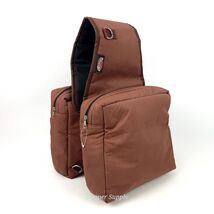 Weaver Nylon Saddle Bag Light Brown - $34.99