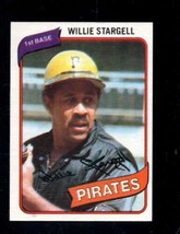 1980 Topps #610 Willie Stargell Exmt Pirates Hof *X94149 - £3.44 GBP