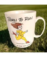 Hallmark 1987 Shoebox Greetings Mug &quot;Born to Run to Cleaners Store Bank&quot;... - $9.39